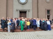 Vilkaviškio vyskupijos tikybos mokytojai ir katechetai naujus mokslo metus pradėjo Šakiuose