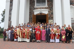 Vilkaviškio vyskupijos tikybos mokytojai ir katechetai mokslo metus pradėjo Lazdijuose