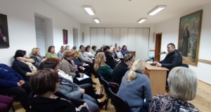 Vilkaviškio vyskupijos tikybos mokytojai ruošiasi Velykoms